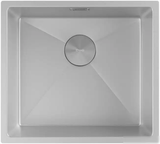 Кухонная мойка ZorG Zerox 49 U / IF Zurinox Steel - фото товара