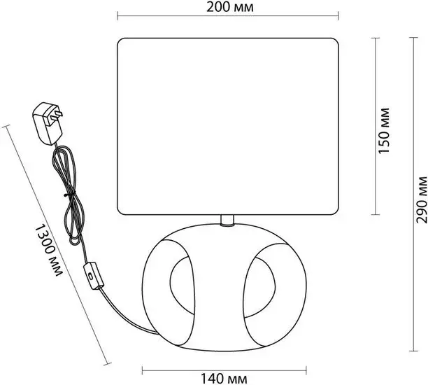 Настольная лампа Lumion Aimie 5664/1T – фото товара