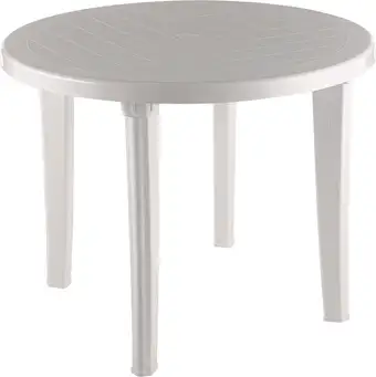 Стол Элластик-Пласт Элластик Круглый 95x95x74 (белый) – изображение в каталоге