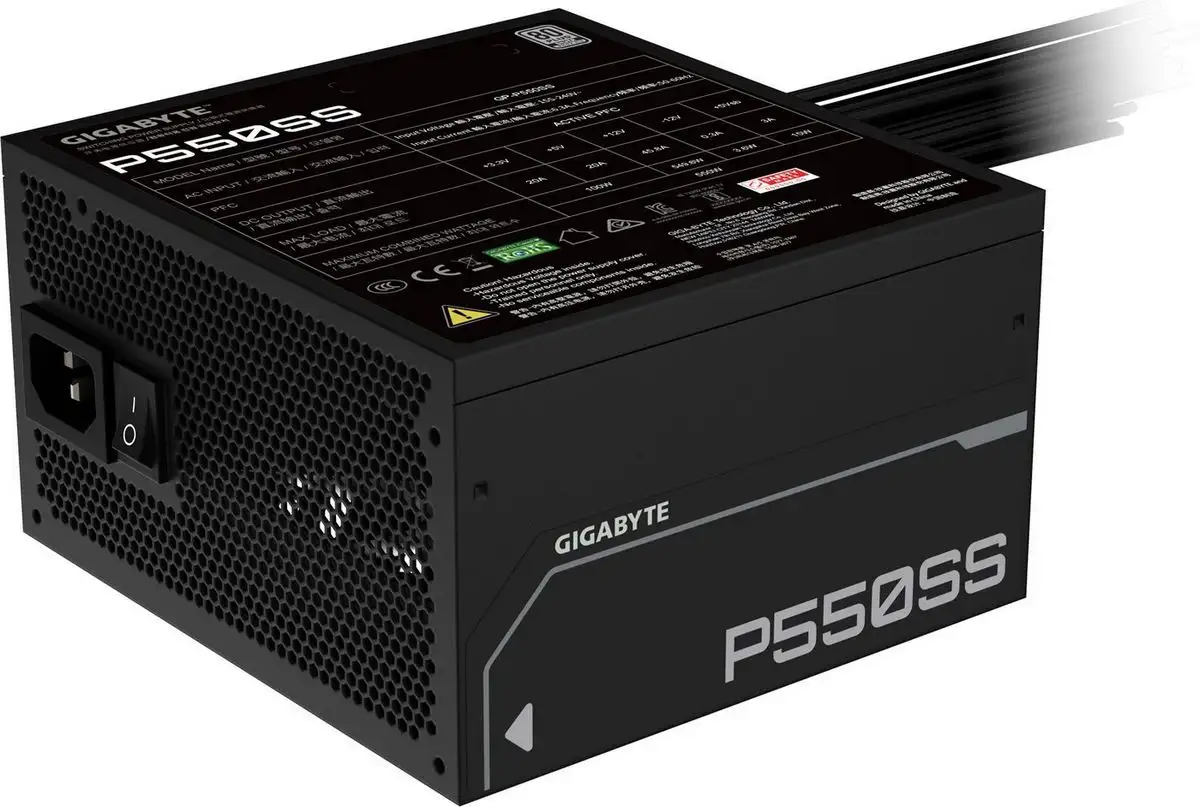 Блок питания Gigabyte P550SS – фото товара