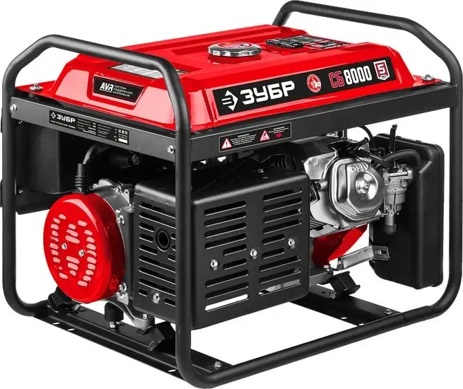 Бензиновый генератор Зубр СБ-8000 – фото товара