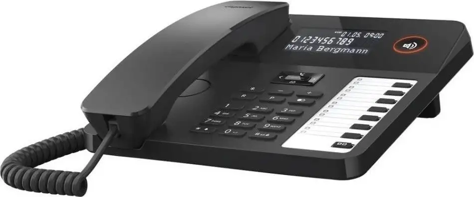 Проводной телефон Gigaset DESK 600 (черный) – фото товара