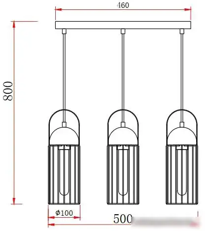 Подвесная люстра Rivoli Anemon 5062-233 Б0047362 – фото товара