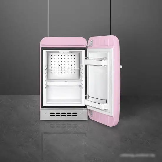 Однокамерный холодильник Smeg FAB5RPK5 - фото товара