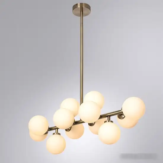 Люстра средней высоты Arte Lamp Bolla-piccolo A3988SP-12AB – фото товара
