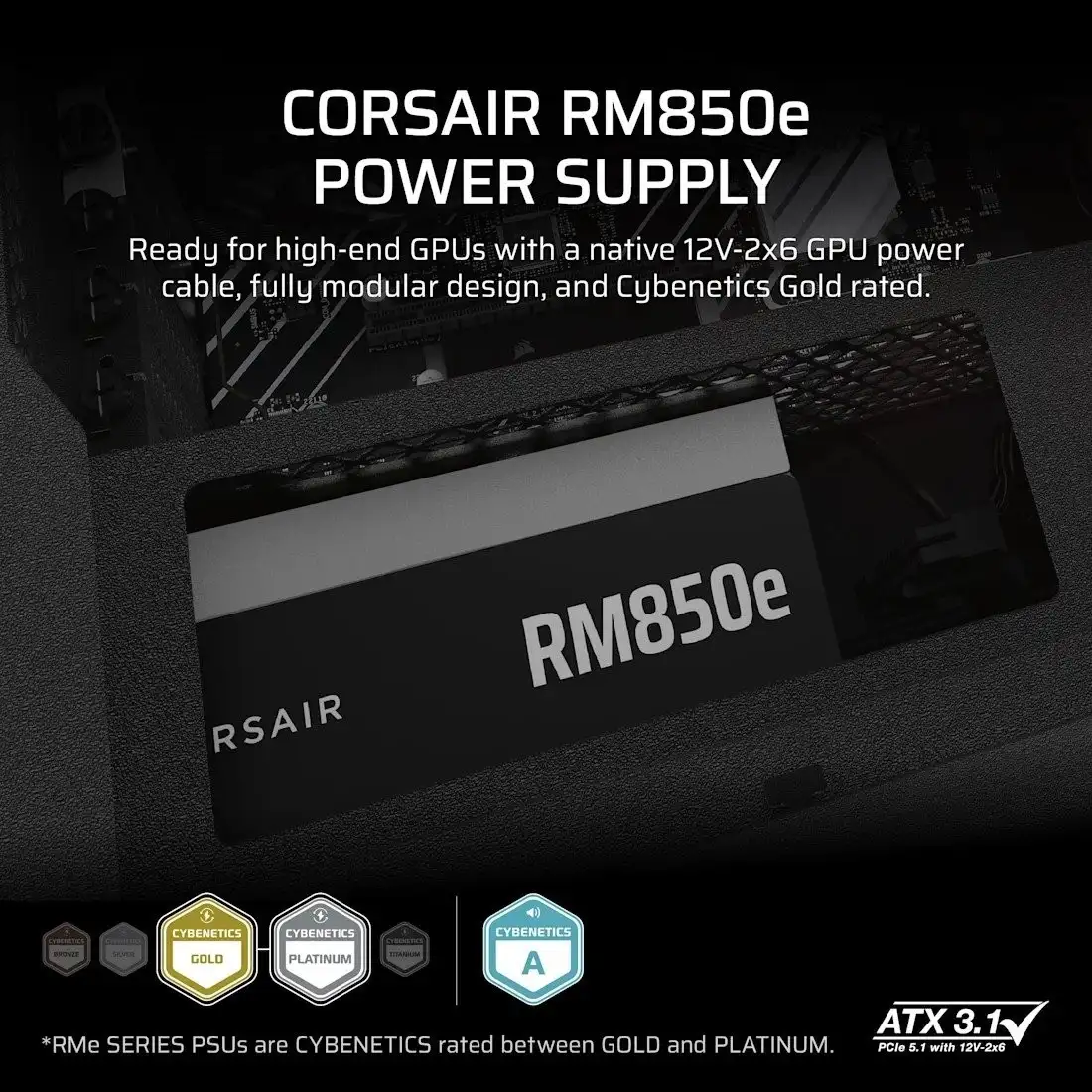 Блок питания Corsair RM850e CP-9020296-EU – фото товара