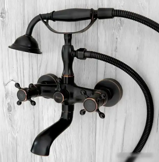 Смеситель Rea Retro Old REA-B0224 (черный) - фото товара