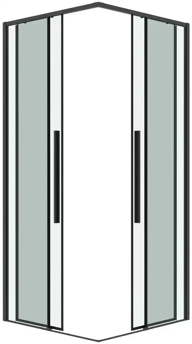 Душевая дверь Grossman Galaxy 120x195 1/2.K33.01.12.42.00 (графит сатин/стекло прозрачное) - фото товара