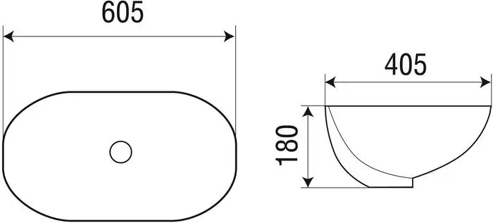 Умывальник WeltWasser Deilbach 6039 - фото товара