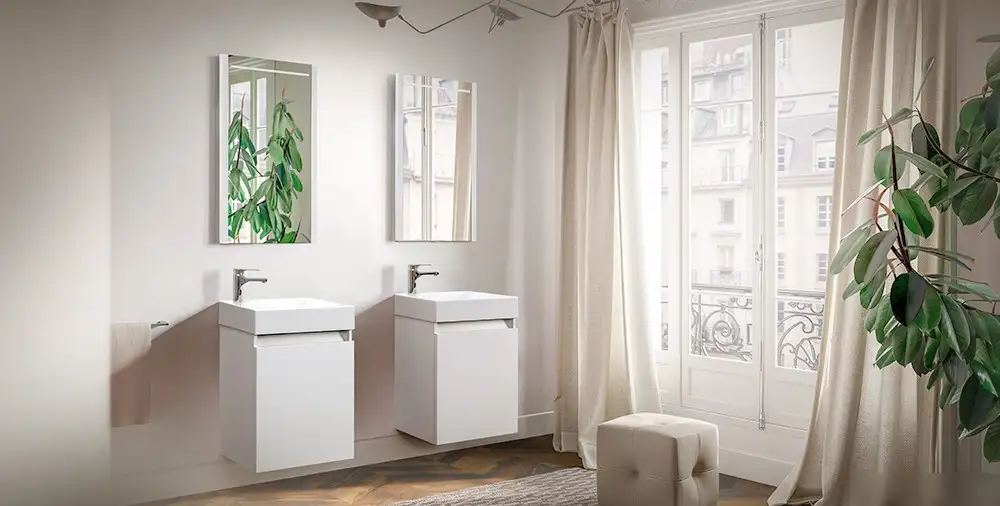 Belux Тумба с умывальником Темпо НП 50 (1, белый глянец) – фото товара