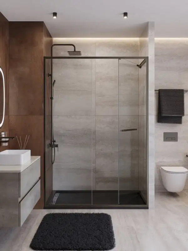 Душевая дверь Cezares LUX-B-FS-11-100-C-GM - фото товара