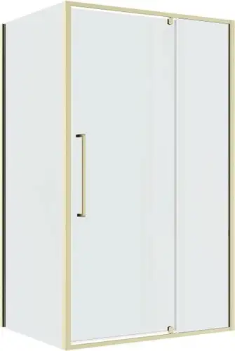 Душевой уголок Niagara Nova NG-45-12ASG-A90SG-34 120х90х195 (золото сатин/прозрачное стекло) - изображение в каталоге