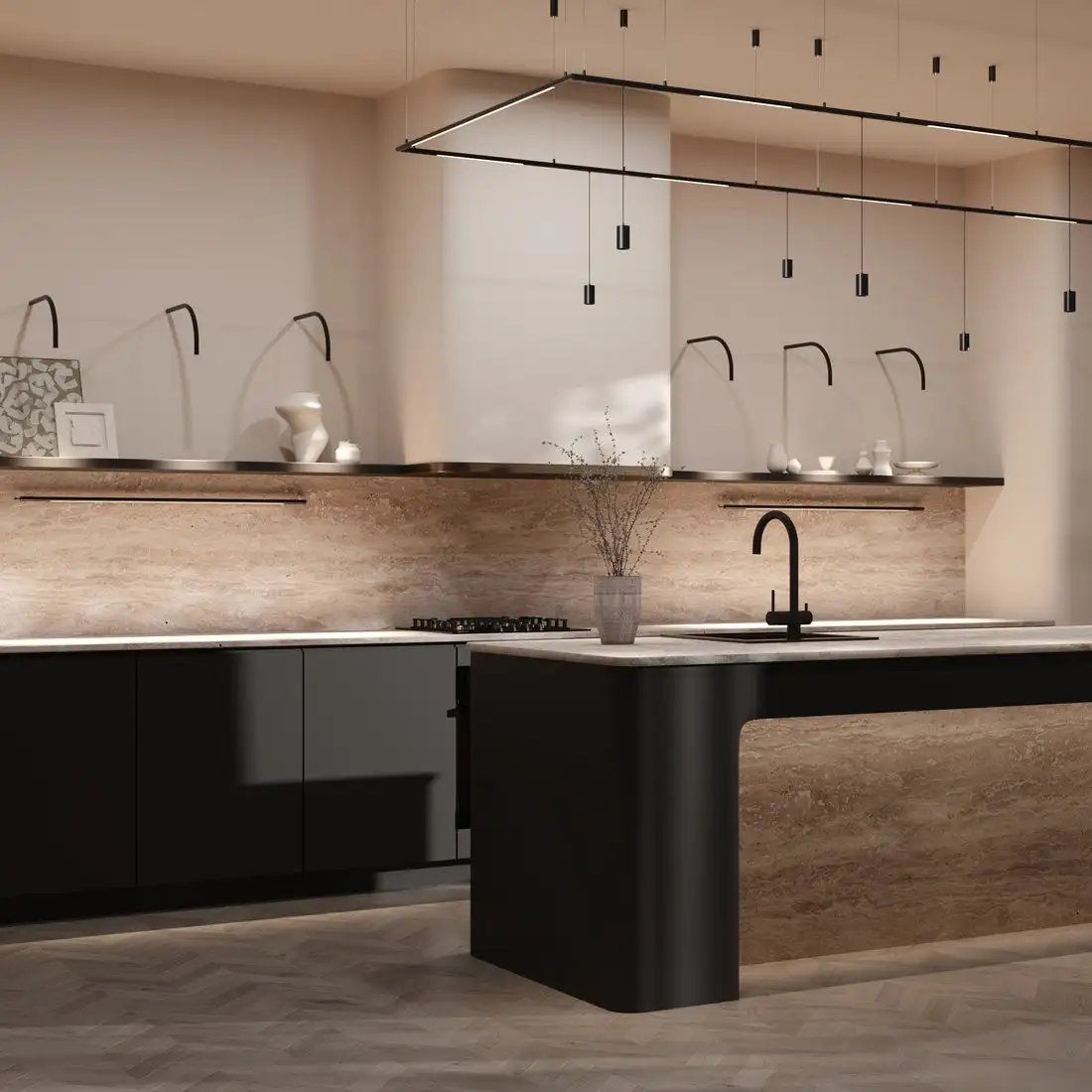 Линейный светильник Technical C105PL-3W3-6K-B – фото товара