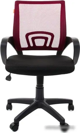 Кресло Divan Chairman 696 black TW (красный) – фото товара