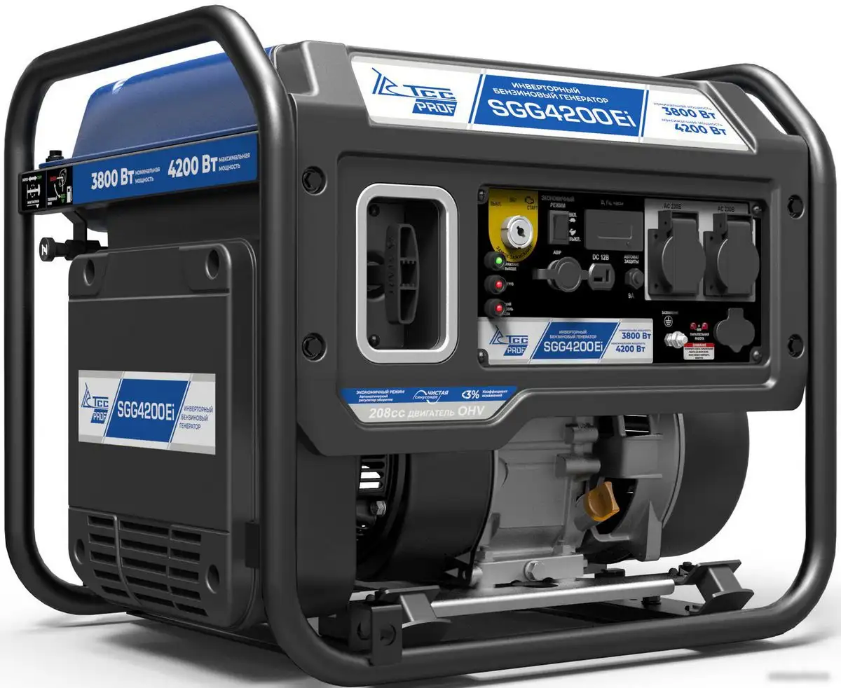 Бензиновый генератор ТСС SGG 4200EI – фото товара