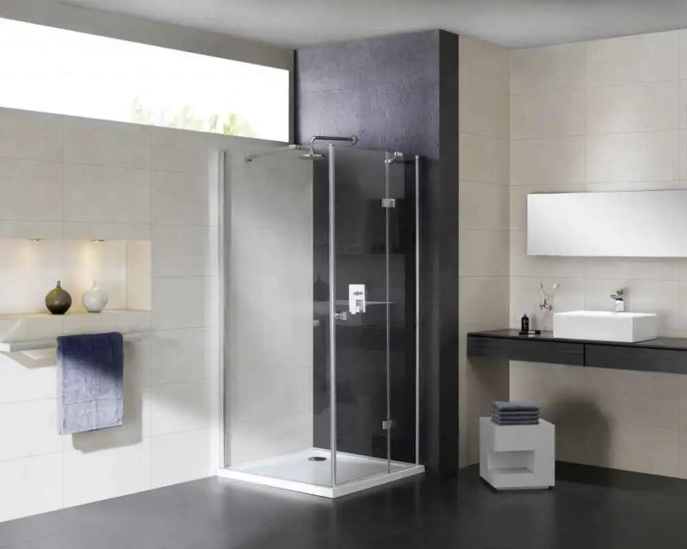 Душевая стенка Cezares CRYSTAL-S-80-FIX-C-Cr-L (боковая) - фото товара