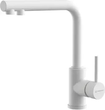 Смеситель Omoikiri Nakagawa 2 Plus-WH (белый) - изображение в каталоге