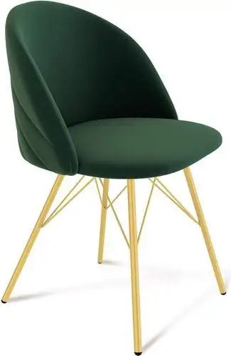 Стул Sheffilton SHT-ST35-2/S37 (лиственно-зеленый/золото) – изображение в каталоге