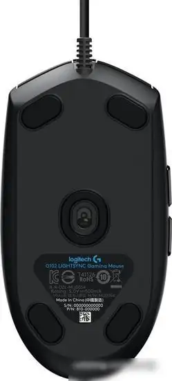 Игровая мышь Logitech G102 Lightsync (черный) – фото товара