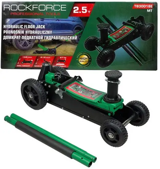 Подкатной домкрат RockForce RF-T830018E MT – фото товара