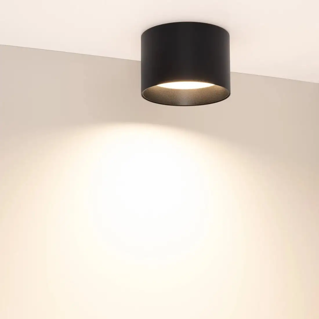Точечный светильник Arlight SP-BISCOTTO-R120-12W Warm3300-MIX BK 80deg 055010 – фото товара