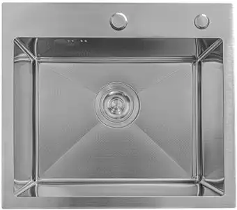 Кухонная мойка Astir Decor Satin 45x50 (с сифоном, дозатором и коландером) - изображение в каталоге
