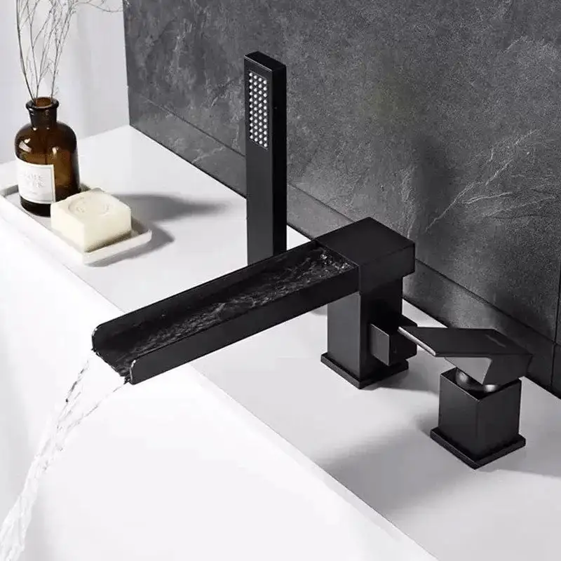 Смеситель Grocenberg GB6008-2 (черный матовый) - фото товара