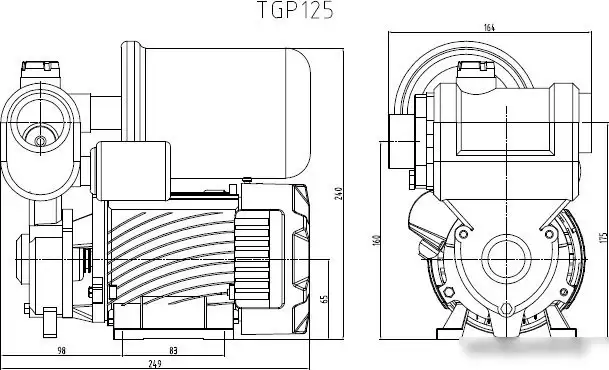 Насосная станция Pumpman TGP125 - фото товара