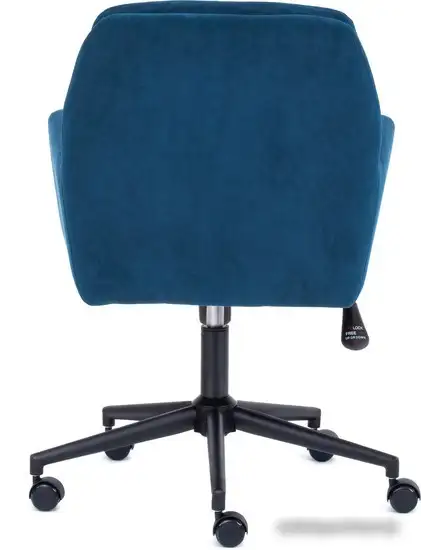 Кресло TetChair Garda (флок, синий) – фото товара