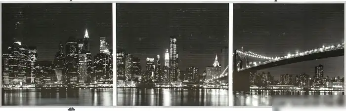 Фронтальный экран под ванну Comfort Alumin Ночной город 3D 1.5 – фото товара