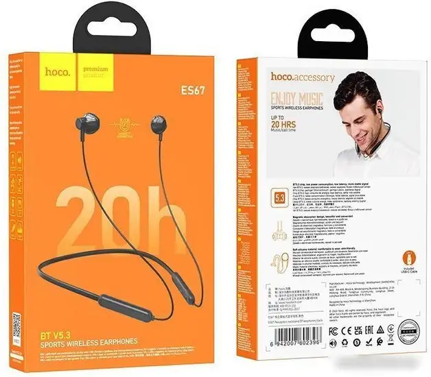 Наушники Hoco ES67 (черный) – фото товара