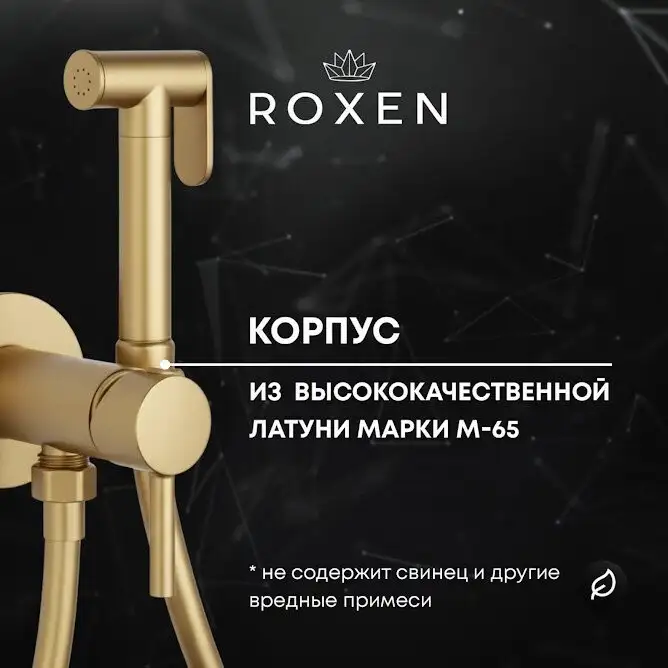 Гигиенический душ Roxen Santi 50094000-GB - фото товара