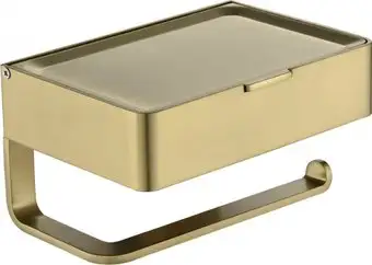 Держатель для туалетной бумаги Grocenberg AC0050 (золото матовый) – изображение в каталоге