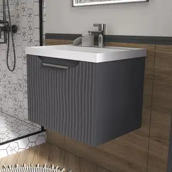 EQUIL Тумба с умывальником EQUIL Mirage 60.1Y 78857 (подвесная) – изображение в каталоге