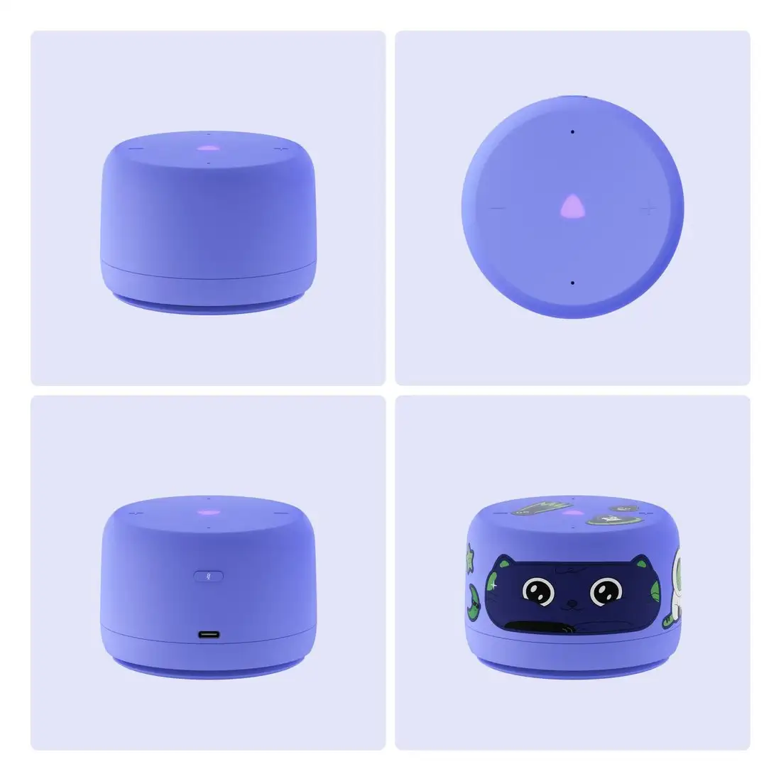 Умная колонка Яндекс Станция Лайт 2 без часов (фиолетовый) – фото товара