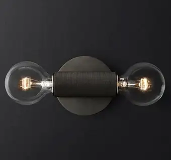 Бра ImperiumLoft Rh utilitaire inline sconce black 44.558 123278-22 – изображение в каталоге
