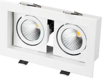 Точечный светильник Arlight CL-KARDAN-S180x102-2x9W Day 024138 – изображение в каталоге