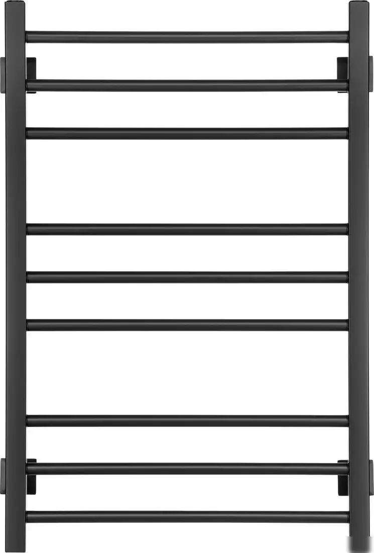 Полотенцесушитель Ростела Свирель V квадрат 500x800/9 1/2" (Ral 9005, нижнее подключение) - фото товара