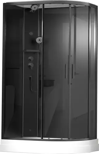 Душевая кабина Timo Ilma 902 L Black