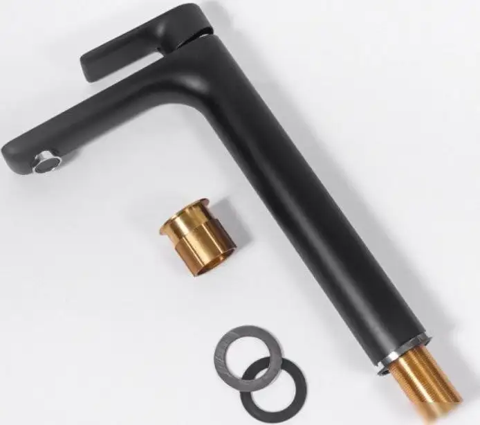 Смеситель Hansberge H2099 (черный хром) - фото товара