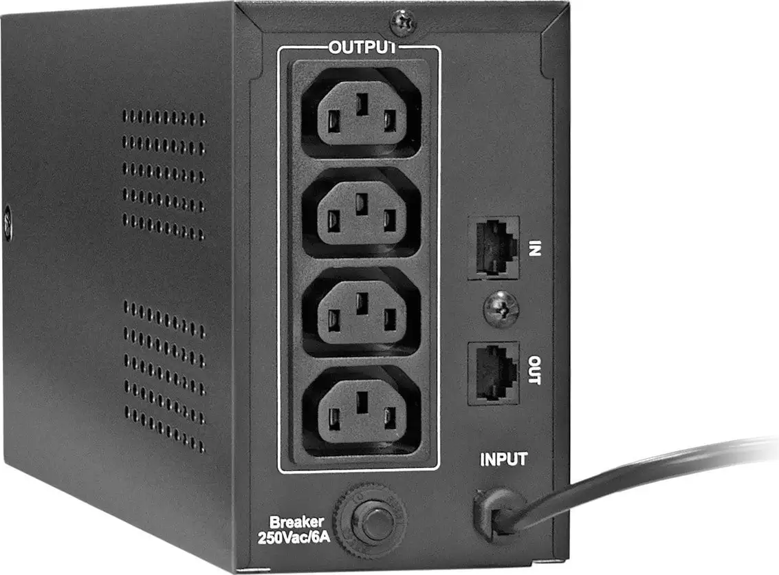 Источник бесперебойного питания ExeGate Power Back BNB-850.LED.AVR.C13.RJ – фото товара