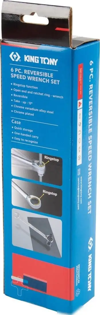 Набор ключей King Tony 122A06MR (6 предметов) – фото товара