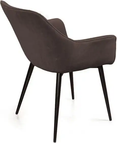 Стул с подлокотниками Ваш день Archi Barkhat 14 (графит)