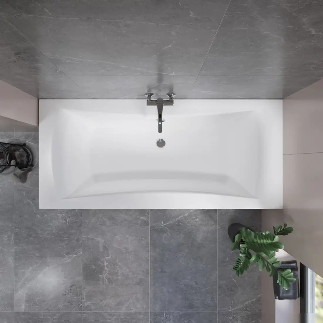 Ванна Lauter Belgravia 170x75 21110170 (с каркасом) - фото товара