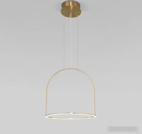 Подвесная люстра Евросвет 90322/1 латунь – фото товара