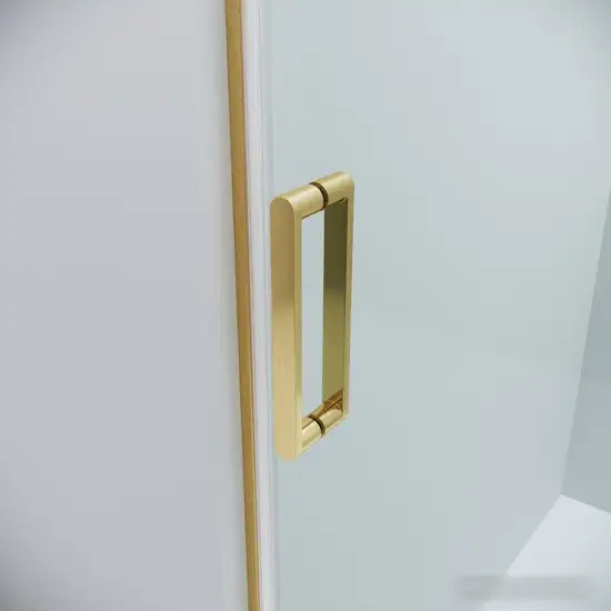 Душевая дверь Grossman Classic 110x195 100.K33.04.110.32.00 (золото сатин/стекло прозрачное) - фото товара