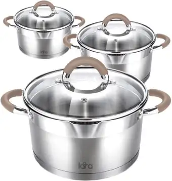 Набор кастрюль Lara Берлин LR02-119 – изображение в каталоге