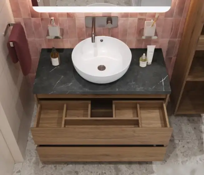 BelBagno Тумба с умывальником Kraft 80 KRAFT80RT-KEPMNO-1077-SET – фото товара