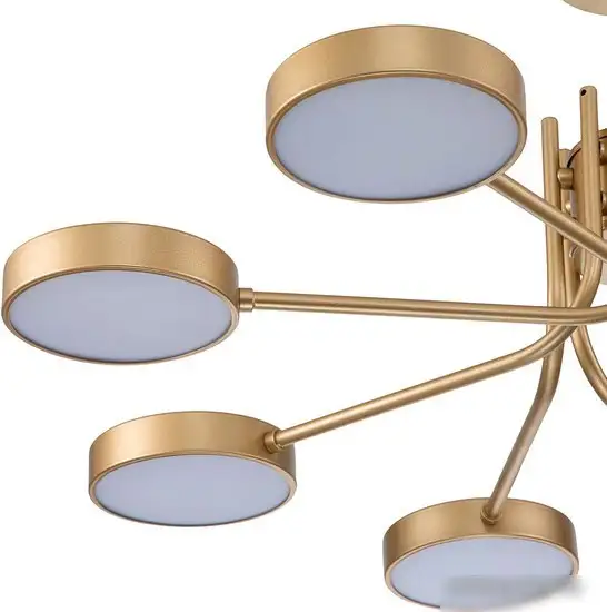 Люстра средней высоты Escada Skylar 10258/8 LED*70W Champagne gold – фото товара