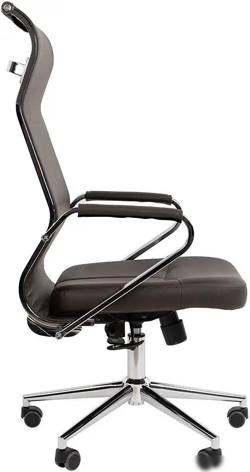 Офисное кресло CHAIRMAN 702 (экопремиум коричневый) – фото товара
